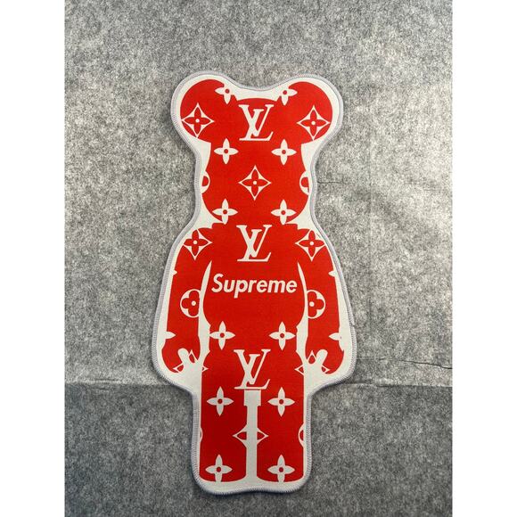 Supreme x LV Bearbrick Rug Non Slip - Picture 1 of 4